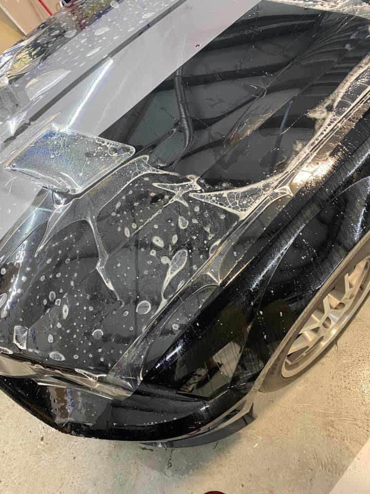 paint protection film installation in Charlotte NC at Black Optix Tint