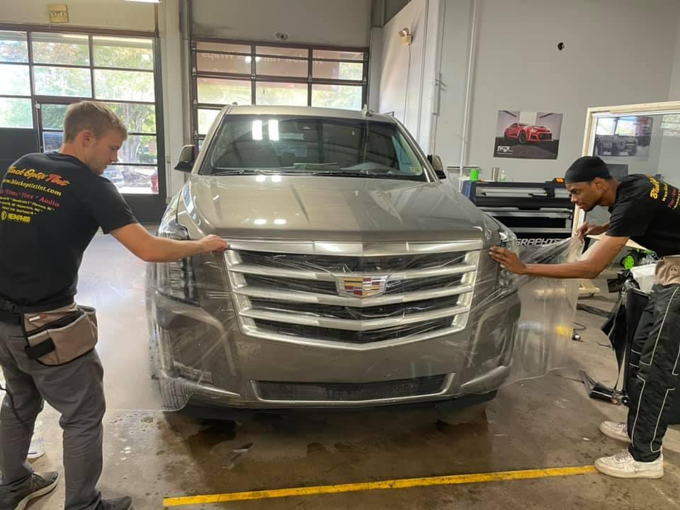 self healing paint protection film close up Charlotte NC